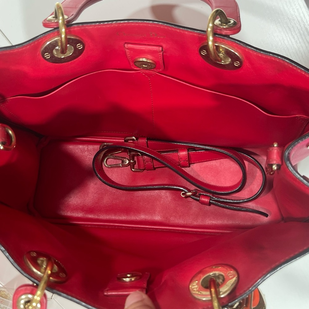 Dior Red Handbag - Picture 13 of 14